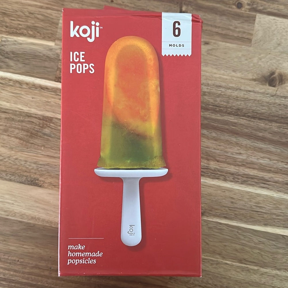 Koji Ice Pop Molds (6 molds). New
